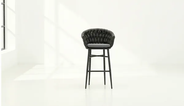 Taburete alto para exterior