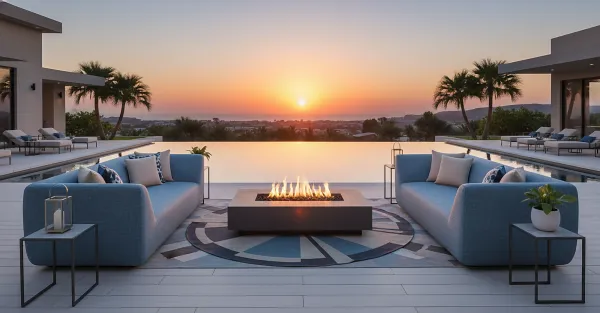 Italian design, Muebles exterior e interior
