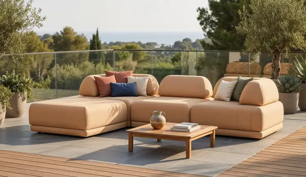 Muebles de exterior con tejidos de alto rendimiento All-Weather