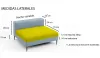 Mobiliario exterior de diseño con tela impermeable