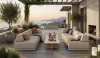 Colección de jardín modular impermeable