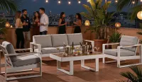 Set aluminio en dos colores - BLANCO o ANTRACITA