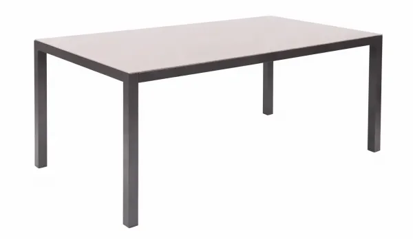 Mesa jardín aluminio "Tais " GRAFITO 180 x 90 en oferta