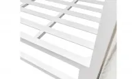 Cama de aluminio con techo