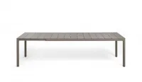 Mesa de aluminio de 210 extensible a 280cm